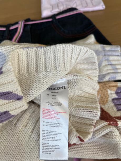 Pulover značky missoni - ako nový, 104