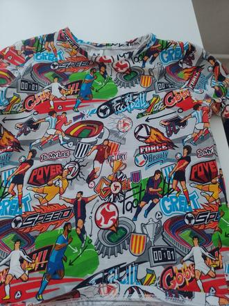 Tricko s futbal.motivom, 128