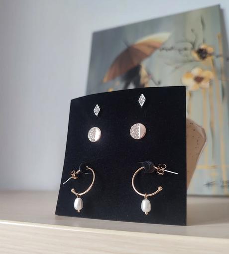 Jemné elegantné náušnice, 