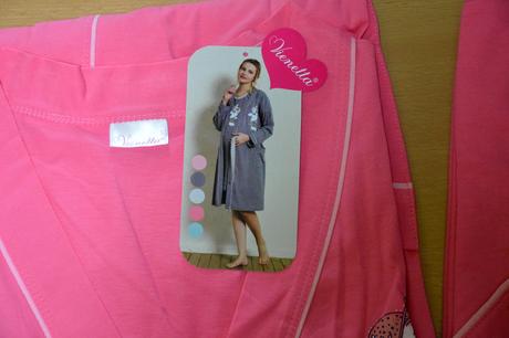 Kojenecká nočná košeľa so županom, vienetta secret,l / m / s / xl / xxl
