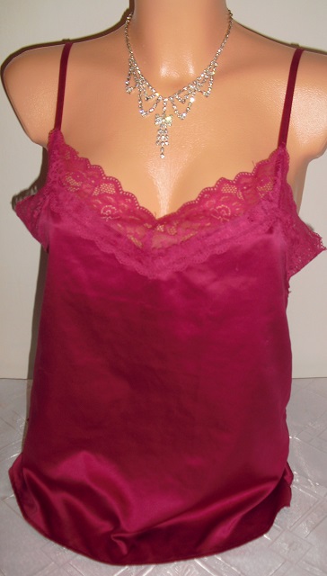 Satenovy topik s krajkami, l