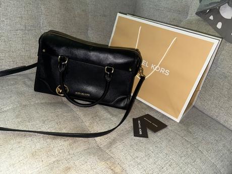 Kožená kabelka michael kors, michael kors