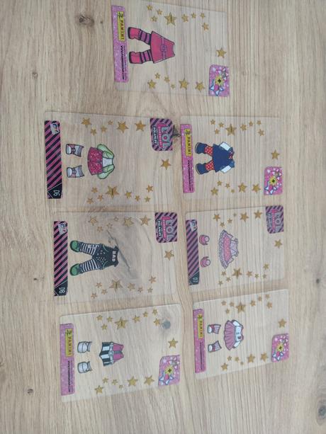 Lol surprise glamlife kartičky,