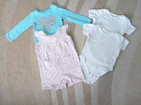 Body a pyžamko 5 ks, pepco,80