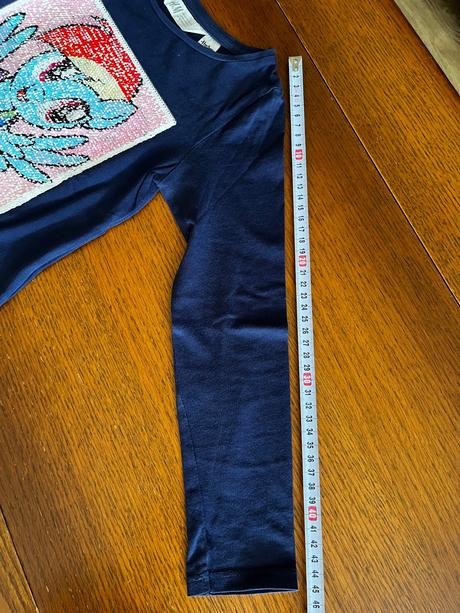 Interaktívne tričko my little pony premieňacie, h&m,122