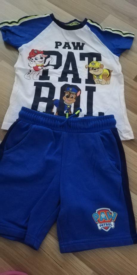 Súprava tričko a kratasy 110 paw patrol, tričká, 110