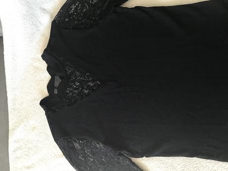 Čipkované tričko/ pulóver 40/42, bonprix,42