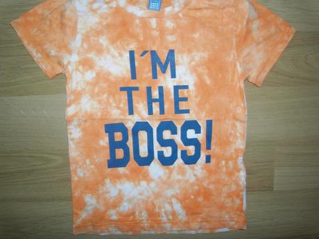 Tričko s krátkym rukávom i'm the boss, dopodopo,104