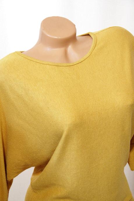 Horčicový sveter, xs, xs