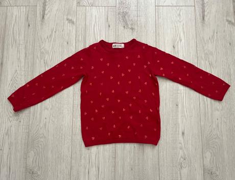 Svetrik srdiecka, h&m,104