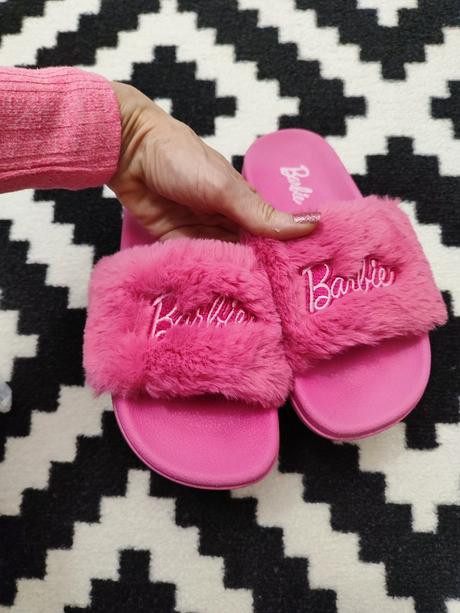 Šľapky barbie 34, h&m,34