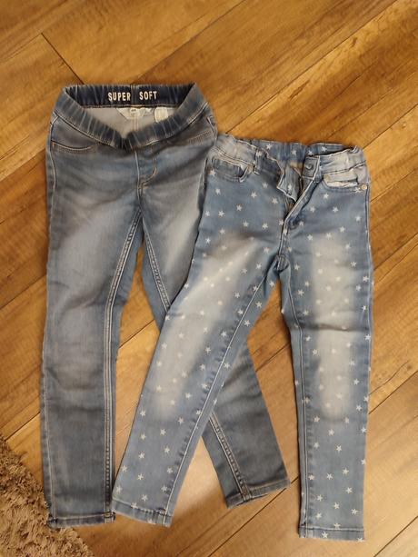 Dievčenské rifle, h&m,110