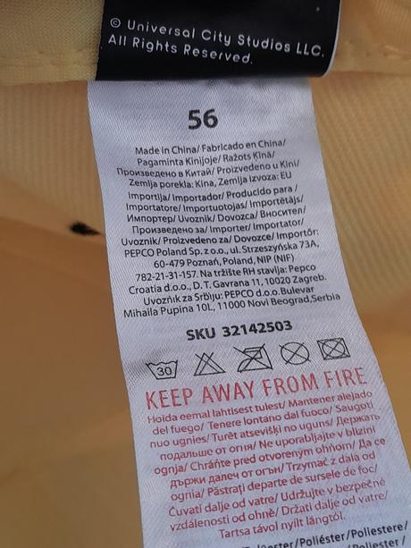 Šiltovka minions, 56