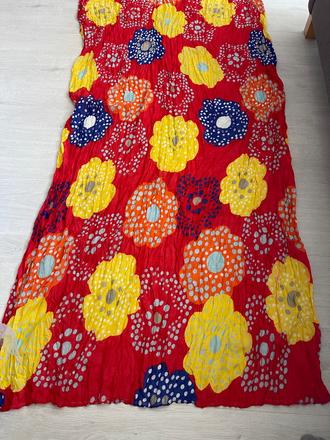 Veľký pestrofarebný kvetovaný šál, 