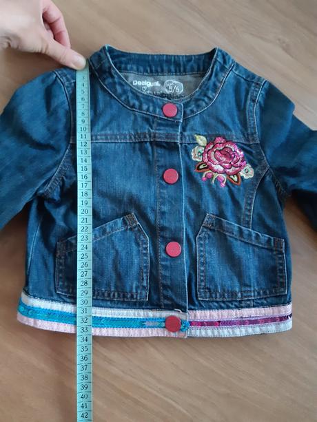 Rifľová bundička desigual, desigual,122