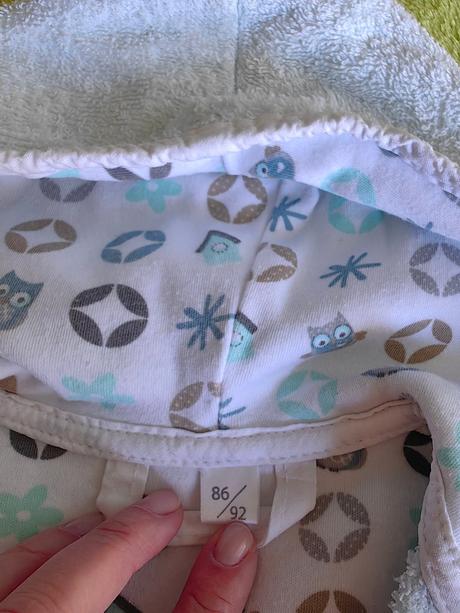 Málo používaný froté župan bébé-jou, super stav, 86