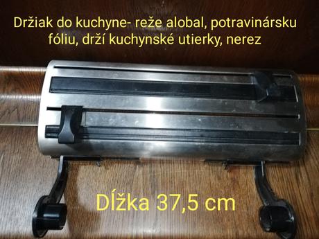 Držiak na kuchynské utierky, fólie, alobal,