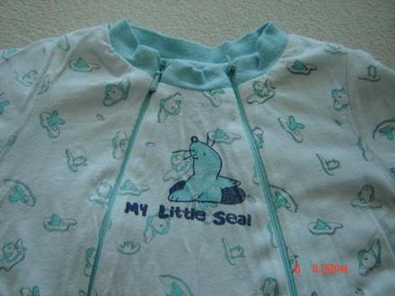 Vatovaný overal babykap 0-3 mes., babykap,62