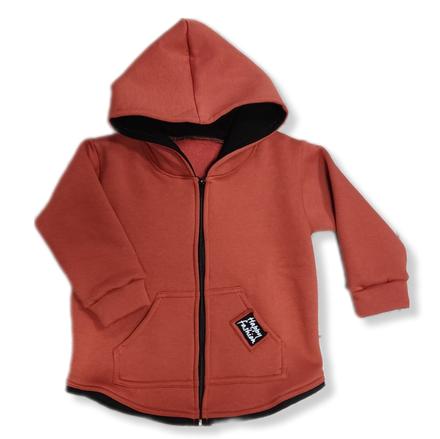 Extra teplá mikina škoricová, 86 - 134