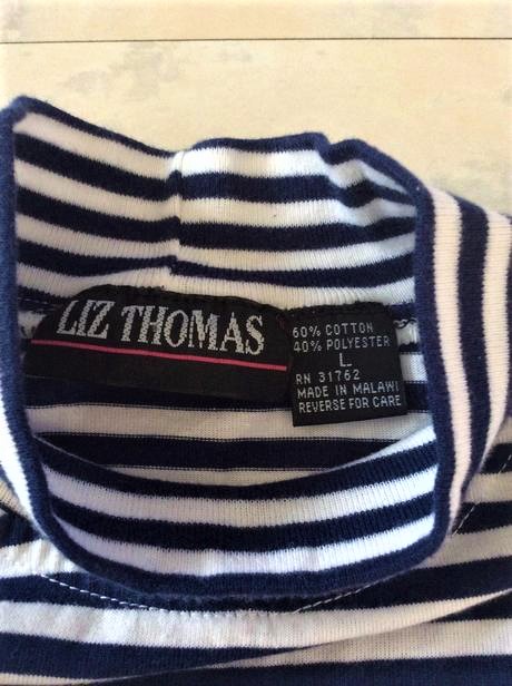 Námornícke prúžkované tričko, l