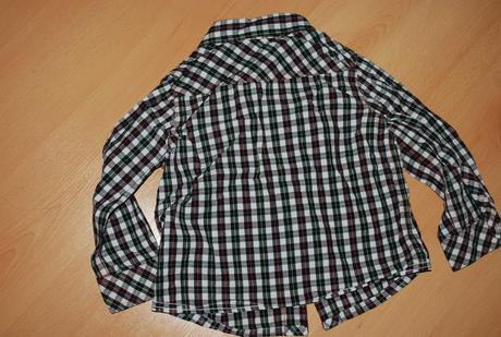 Károvaná košieľka, mothercare,98