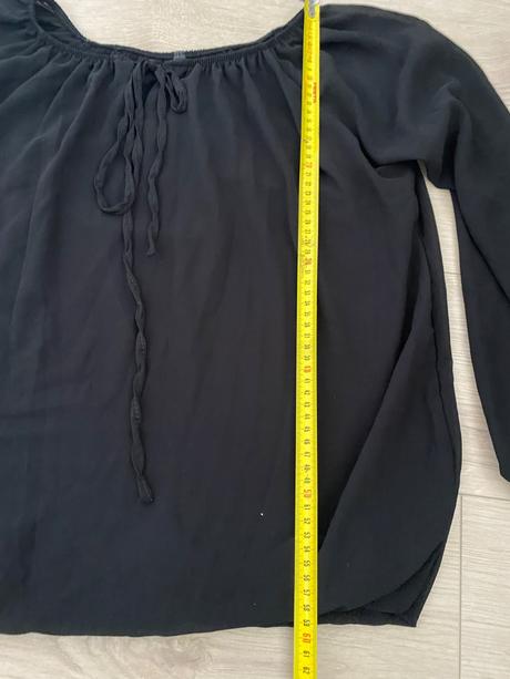 Čierny top, madonna,xl