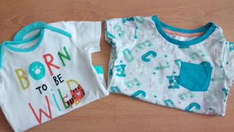 Body krátky rukáv + tričko 80, 68–80