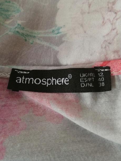 Dámsky elastický top s farebným vzorom, atmosphere, atmosphere,m