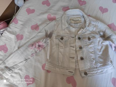 Rifľová bunda, river island,110