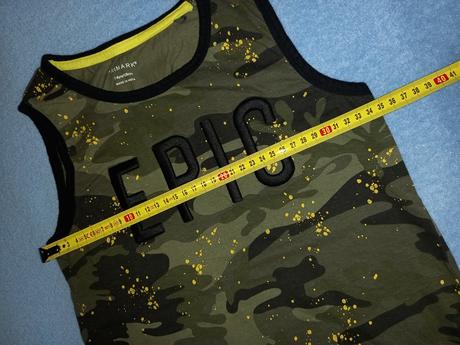 Maskáčove tielko, primark,128