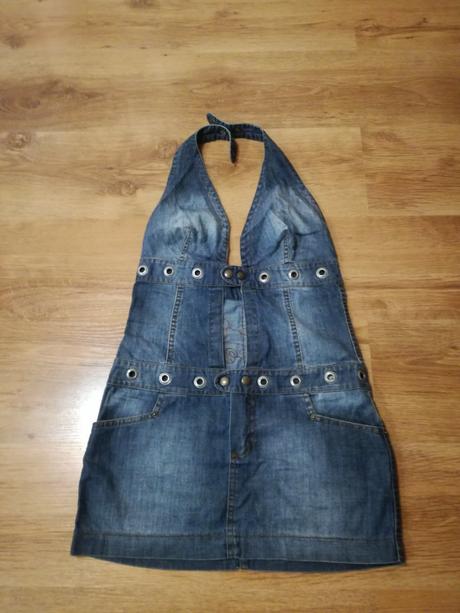 Riflová sukňa -mayo chix, s