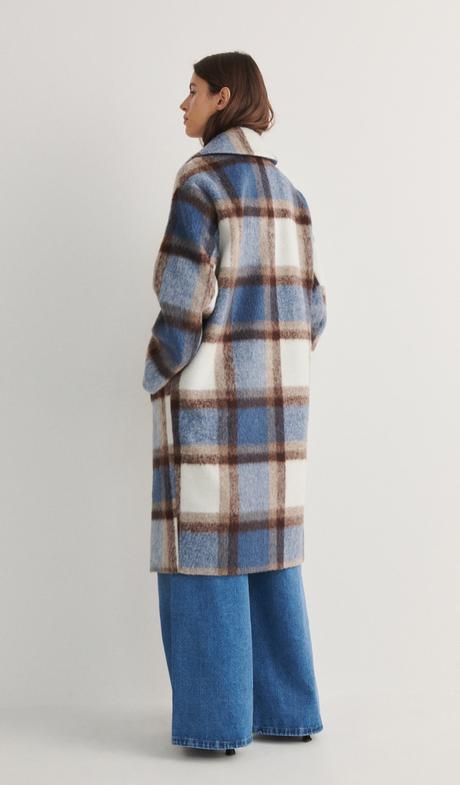 Kabát s prímesou vlny, reserved,s