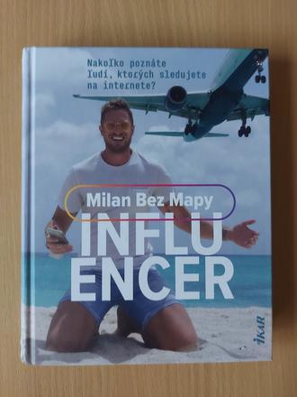 Kniha influencer - milan bez mapy, 