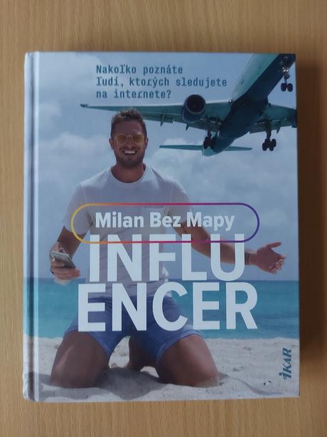 Kniha influencer - milan bez mapy, 