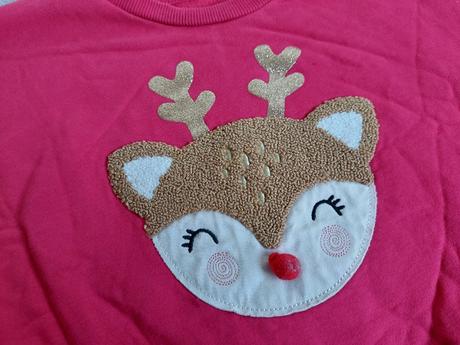 Vianočná mikina sob veľ.80-86, 86