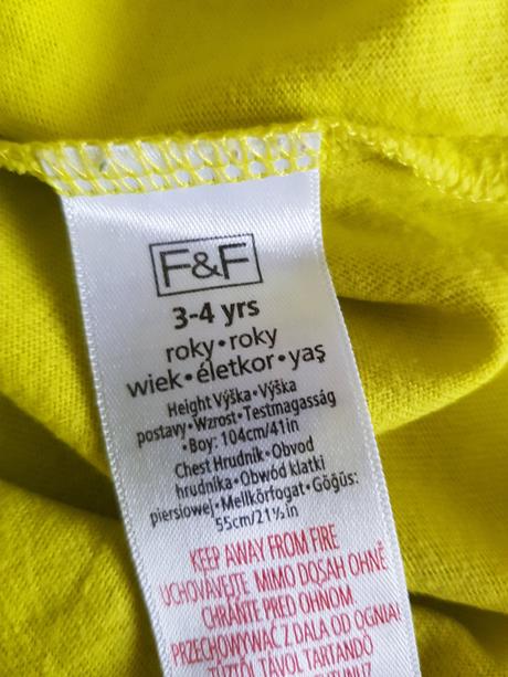 Tricko, f&f,104