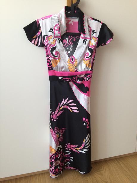 Satenove saty chantall vel. 38, chantall,38