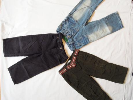 Zateplené menžestráky s opaskom 1 až 2 roky, early days,92