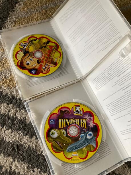 Pc cd-rom mayská civilizácia a dinosaury, 