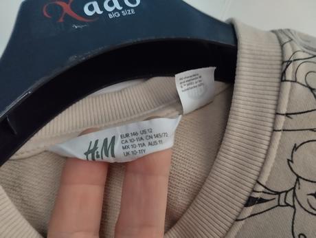 Pekná mikina, h&m,146