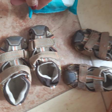 Chlapcenske sandalky  pre dvojičky, 21