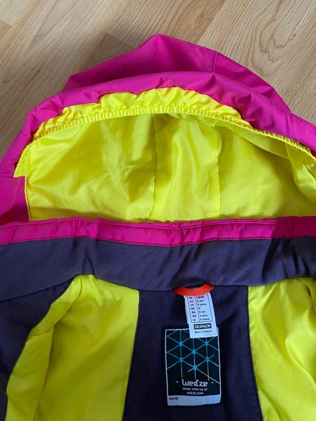 Dievčenská lyžiarska bunda, wedze,122