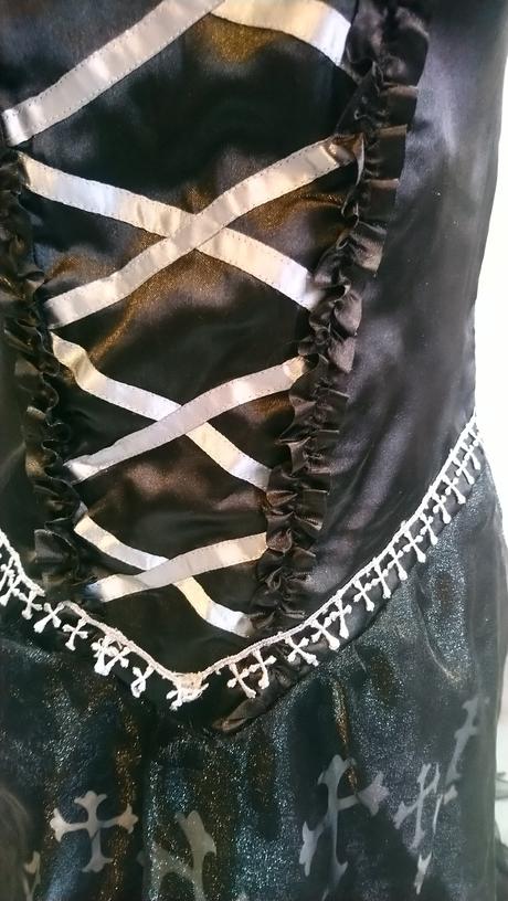 3-dielny kostým čierna čarodejnica, crazy days, 40, 