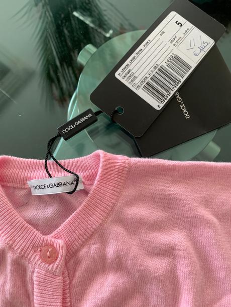 Dolce&gabannaletnyľahký jemnulinky svetrik-bolerko, 110