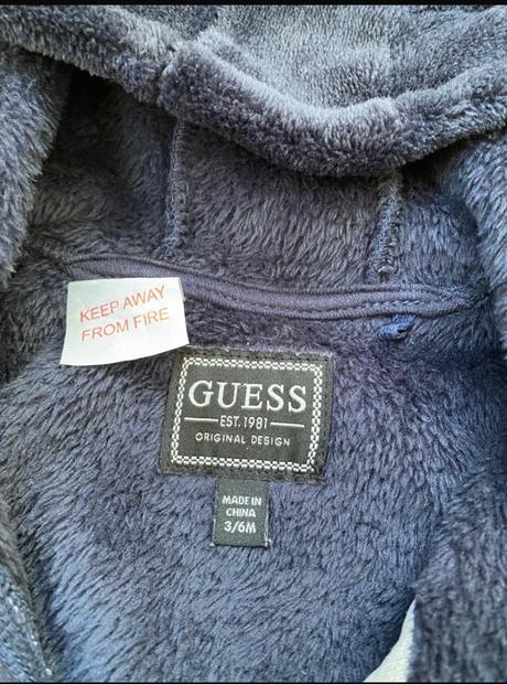Guess huňatá súprava s uškami, guess,<50