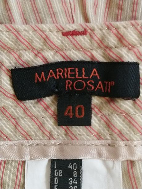 Dámske pásikavé trištvťáky, mariella rosati, m