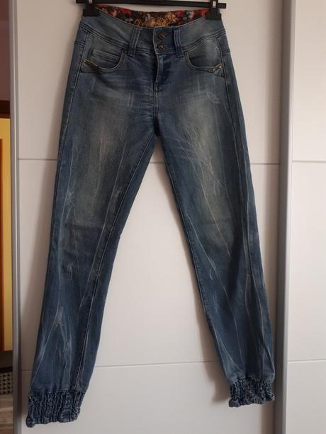 Dievčenské rifle, denim co,158