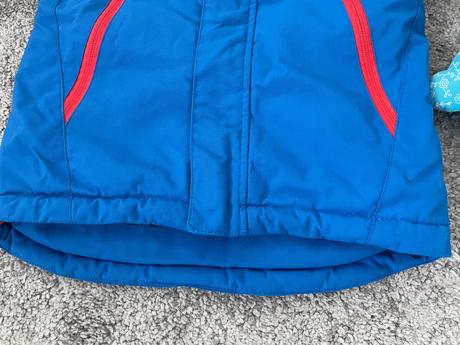 H&m bunda lyžiarska s kapucňou reflex.prvky 92, h&m,92