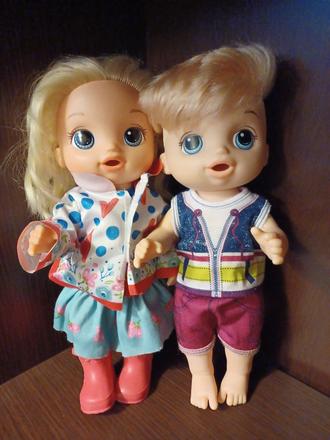 Bábiky chlapec a dievča, 