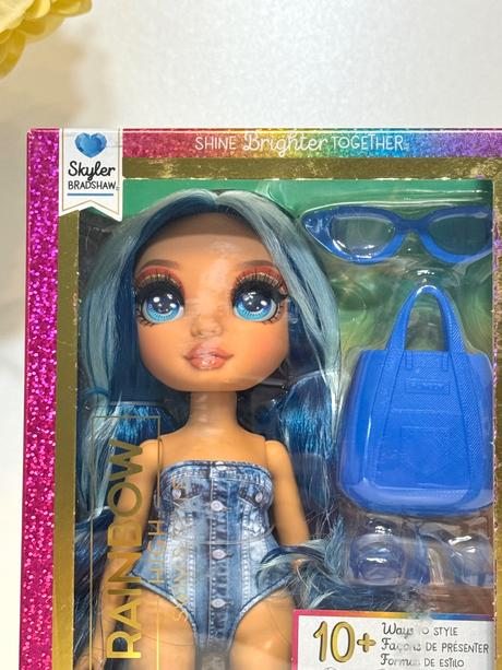 Rainbow high swim skyler bábika 28cm, 
